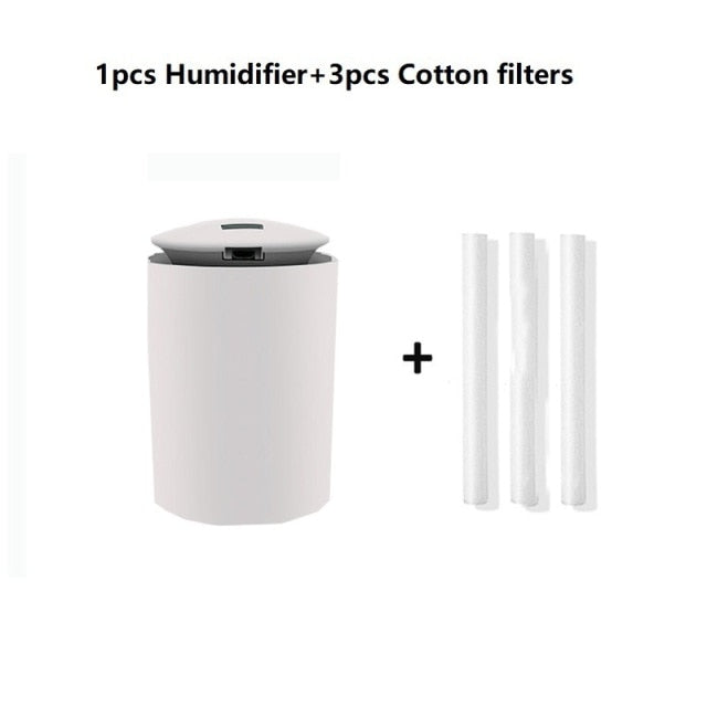 Cup Humidifier with essential Oil Diffuser for Home