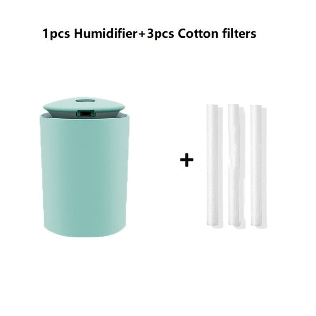 Cup Humidifier with essential Oil Diffuser for Home