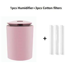 Cup Humidifier with essential Oil Diffuser for Home
