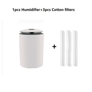 Cup Humidifier with essential Oil Diffuser for Home