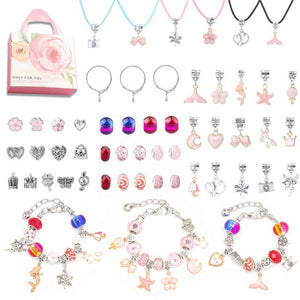Charm Bracelet Necklaces Jewelry Making Kit